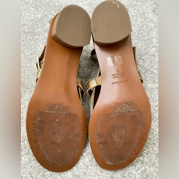 AQUATALIA Risa Gold Leather Sandals
Size: 9 - Picture 8 of 8